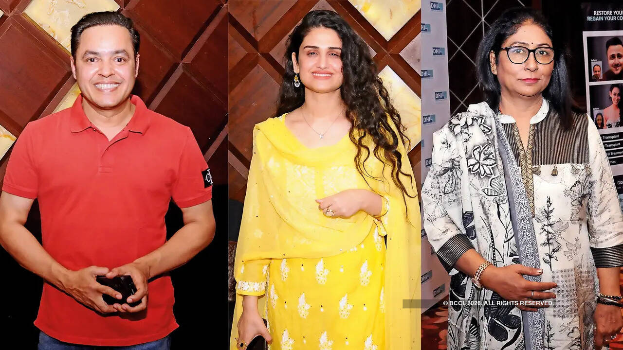 (L) Dr Neeraj Upadhyay (C) Dr Safeena Gul (R) Meena Singh