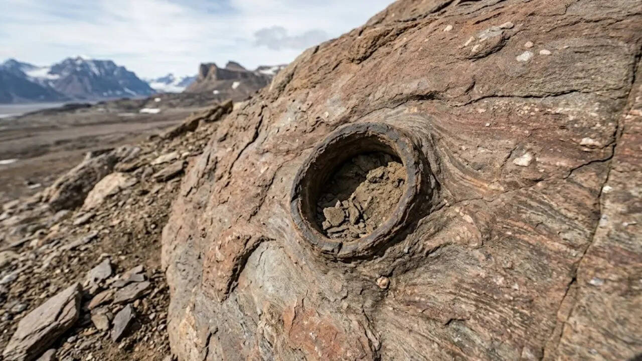 A tiny hole in Greenland reveals how creatures survived extreme climate 210 million years ago