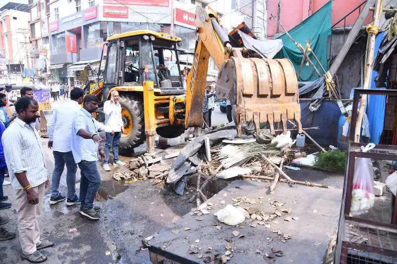 GHMC initiates drive to reclaim pedestrian spaces
