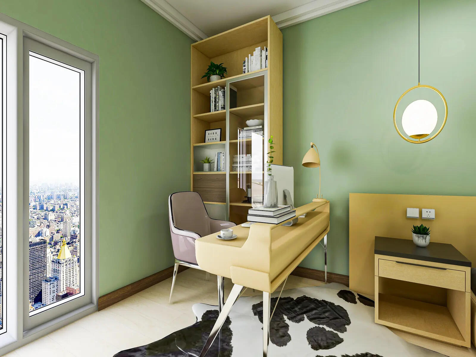 Green Office Walls: Reduce Eye Strain and Boost Productivity with the Green-Refractory Period
