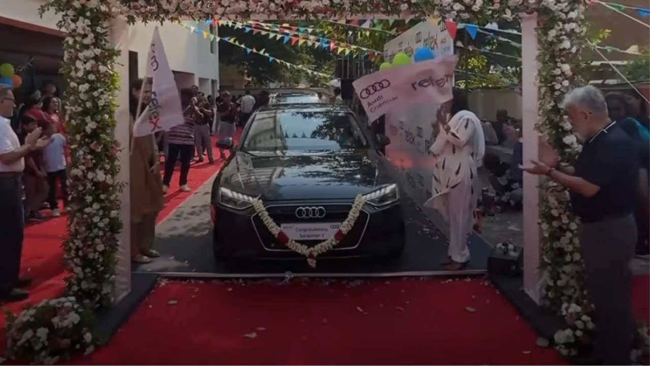 Chennai company gifts 12 Audi cars to employees! Check details