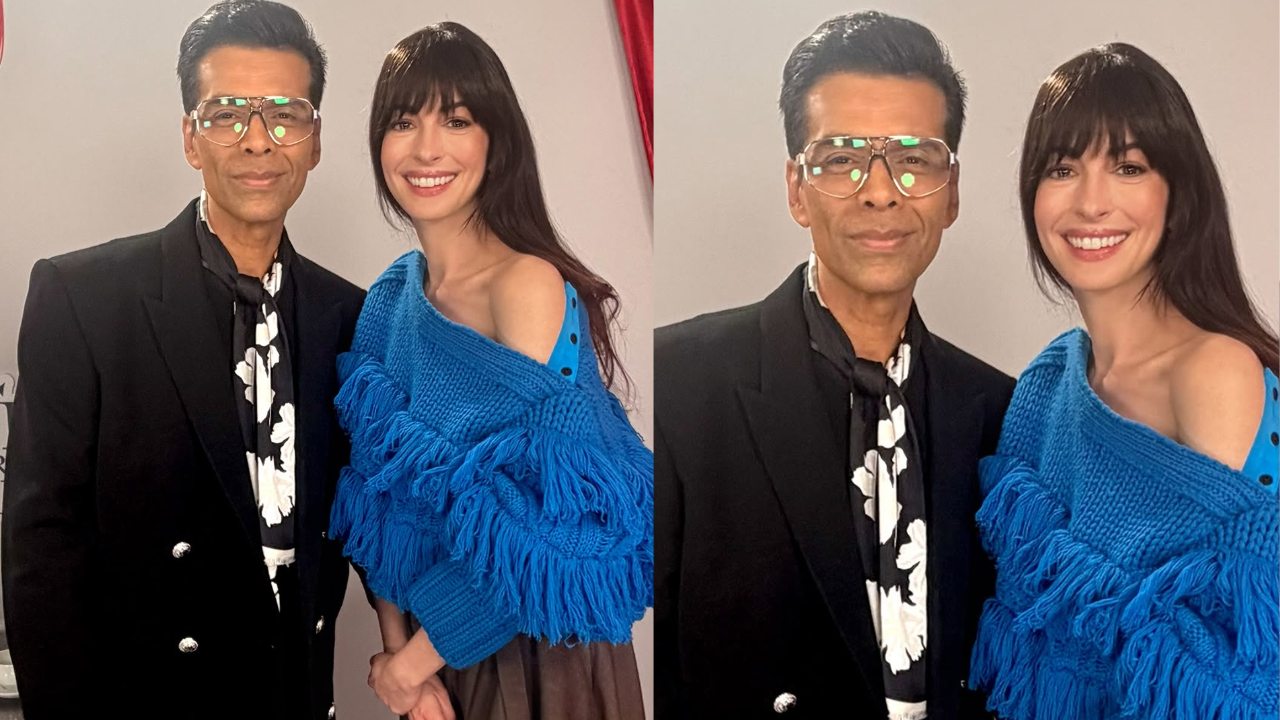 Is Karan Johar Serving Stanley Tucci Energy