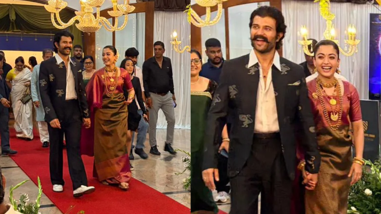 Inside Rashmika & Vijay's Kodagu-Inspired Reception: