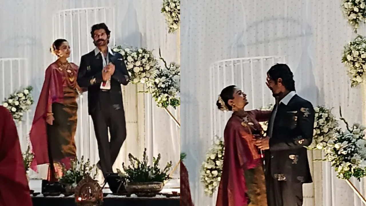 Rashmika & Vijay Deverakonda’s Reception Looks
