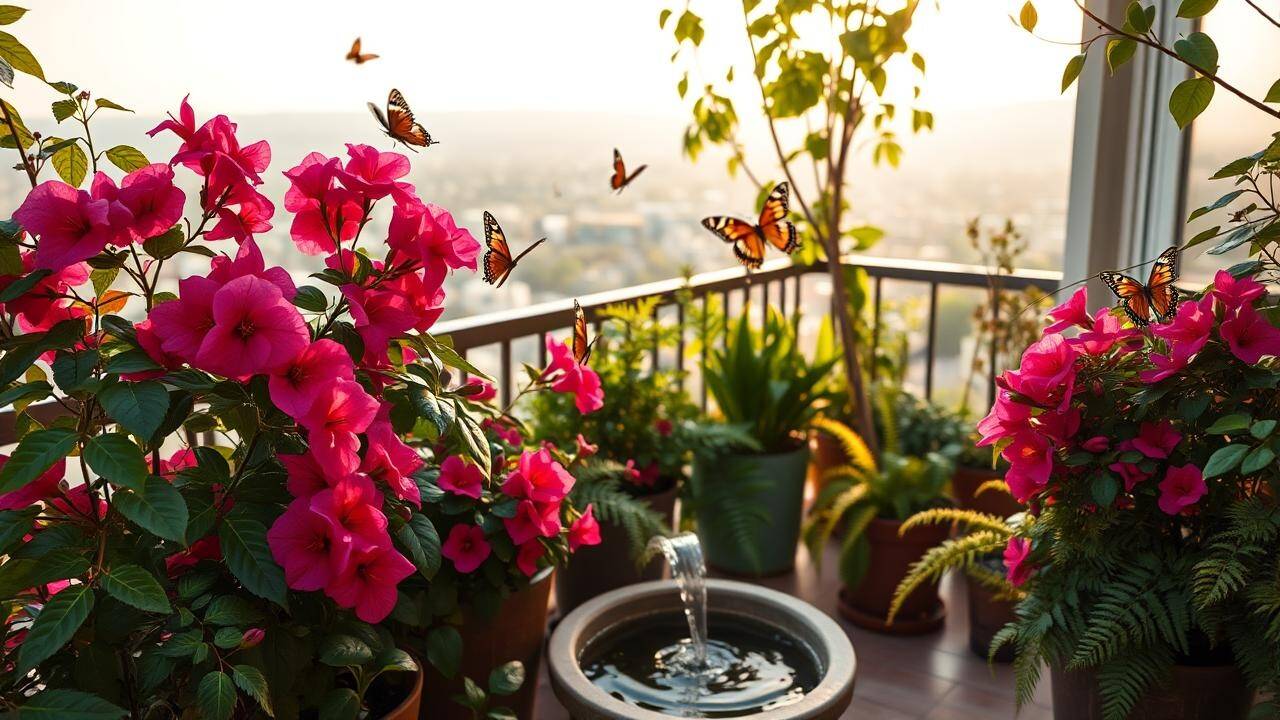Balcony Garden Serenity