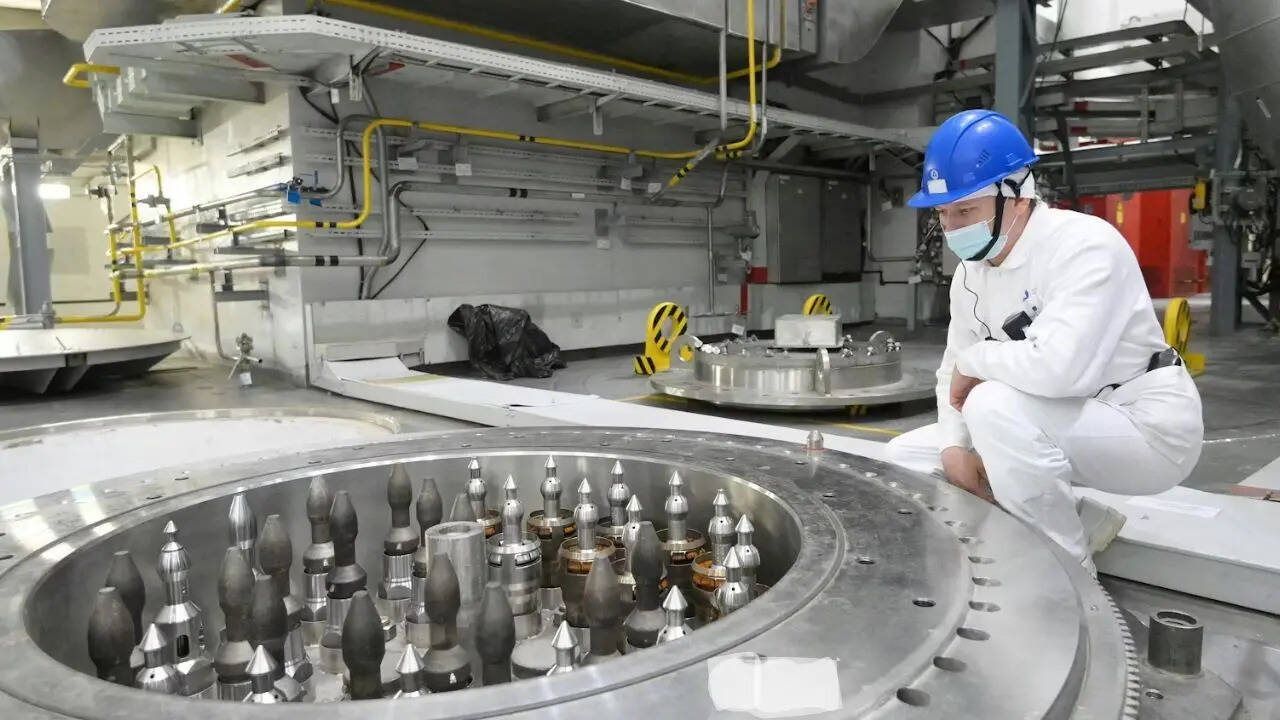 The core of the Beloyarsk-4 BN-800 fast neutron reactor has been fully loaded for the first time with commercial MOX fuel. Image Courtesy Tvel.