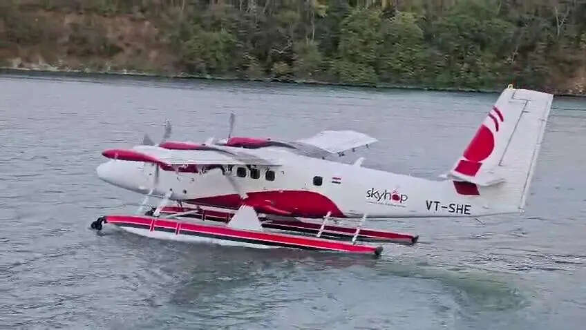 A seaplane successfully carried out a trial landing at the Ganga Barrage in Rishikesh on Monday, marking a key step towards boosting air connectivity and tourism in Uttarakhand.