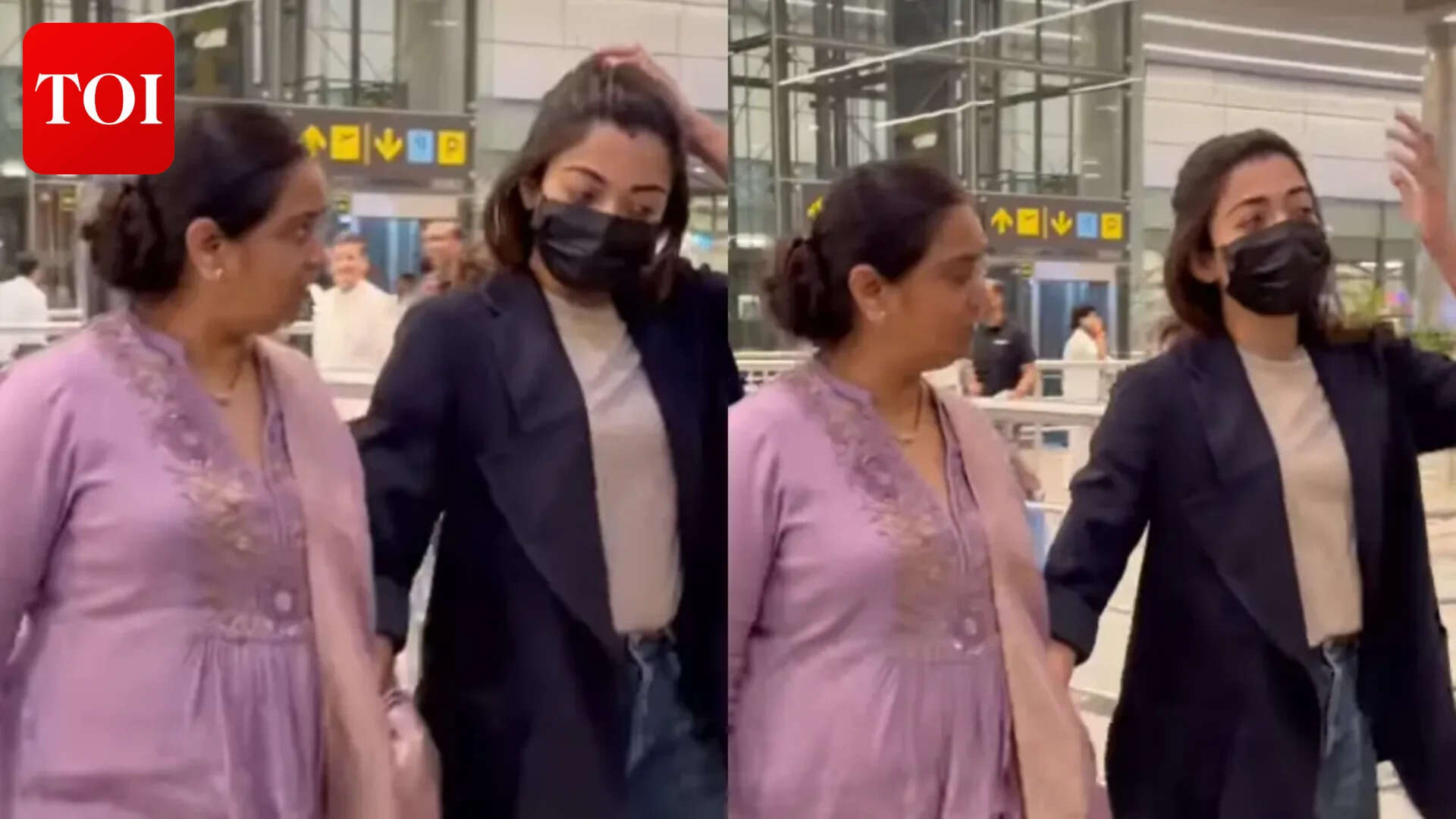 WATCH: Rashmika and mother-in-law's adorable moment