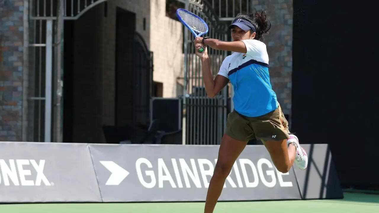 Sahaja Yamalapalli in action (Photo by DLTA)