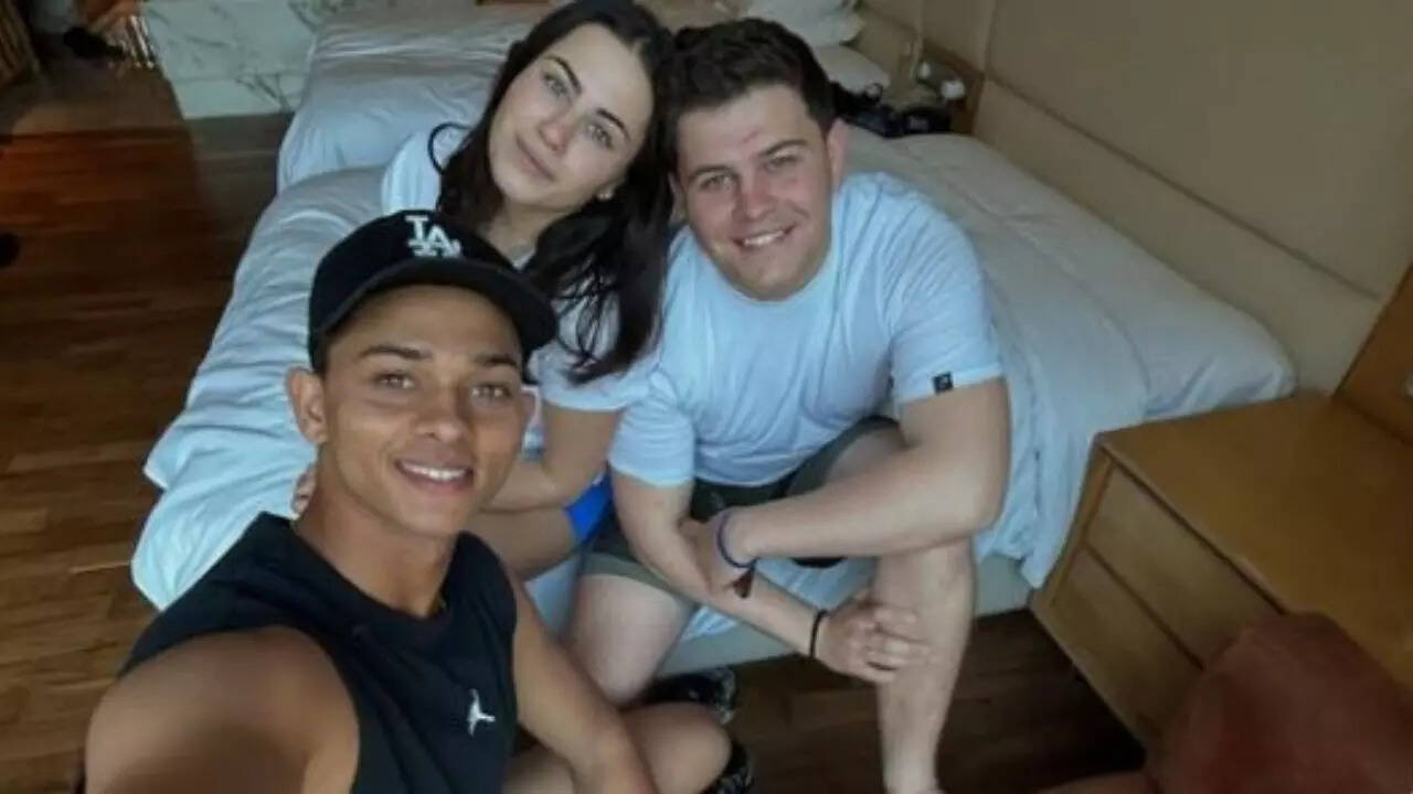 Yashasvi Jaiswal and Maddie Hamilton