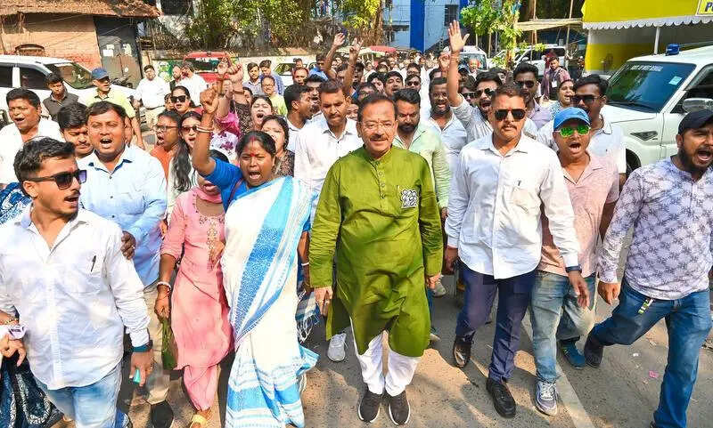 Aroop Biswas files nomination, eyes 5th win in Tollygunge