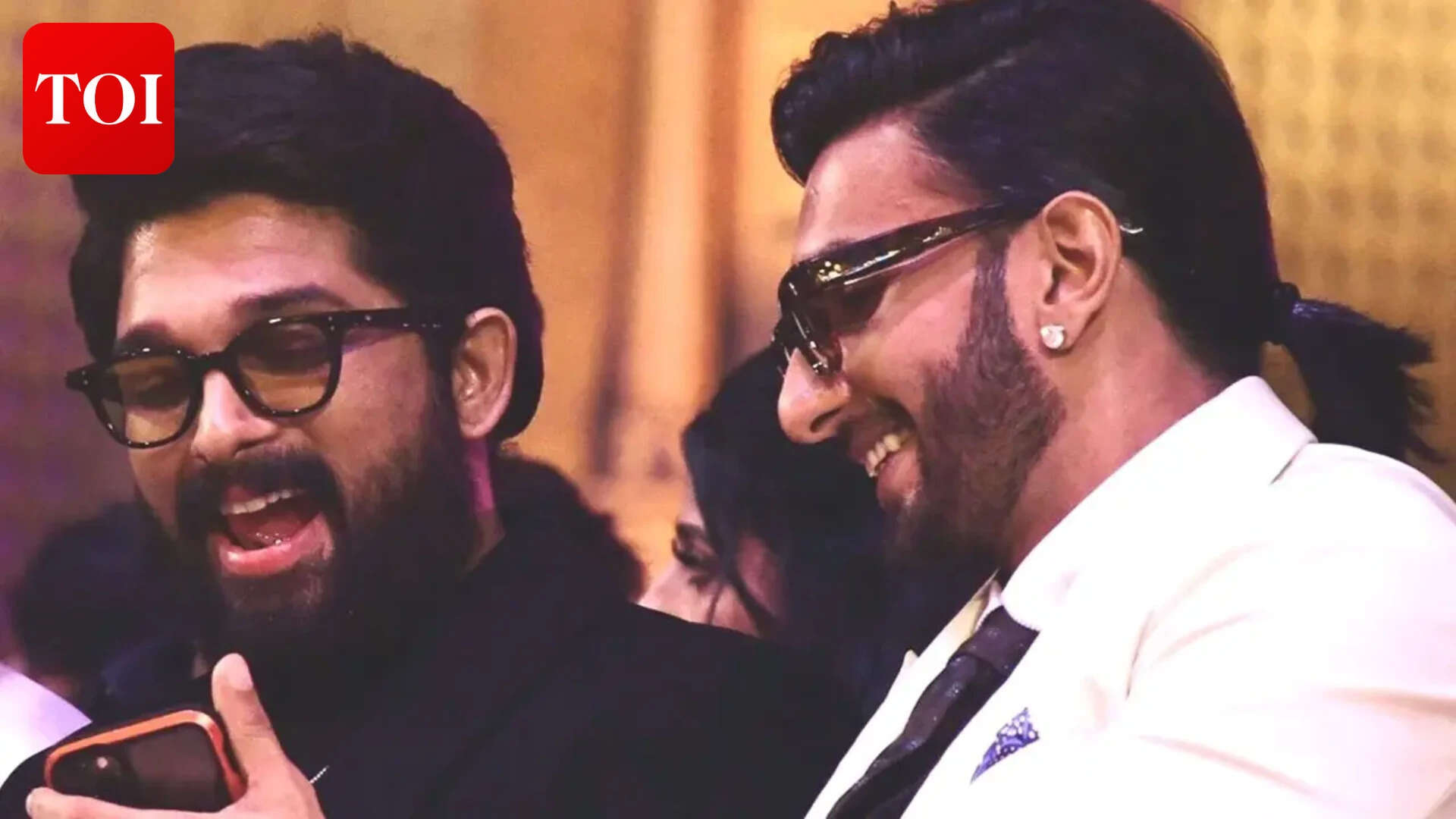 Allu Arjun's heartfelt thank-you to Ranveer Singh resurfaces
