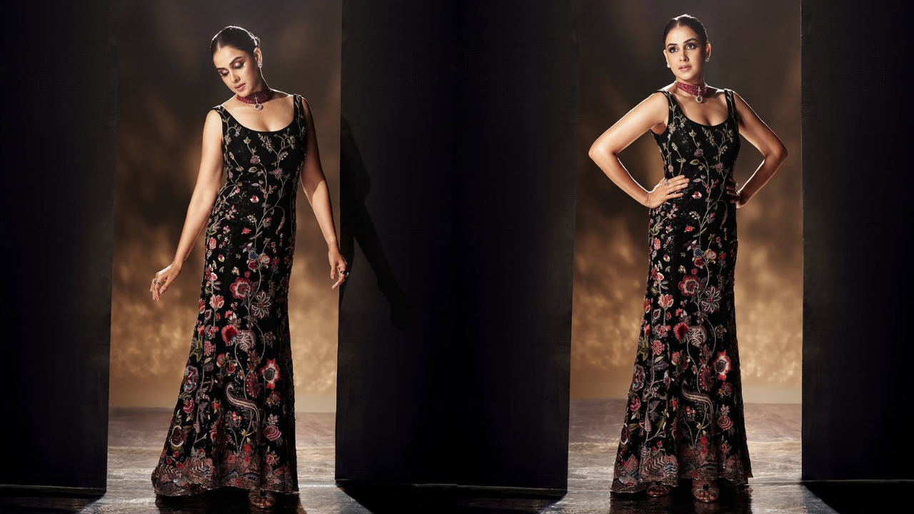 Genelia Deshmukh in Rahul Mishra Is Pure Magic