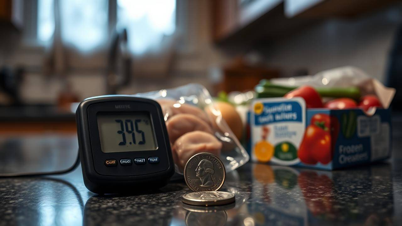 Always inspect food for other signs of spoilage. Keeping a full freezer and minimizing door openings helps maintain temperature. Power Outage Food Safety Check