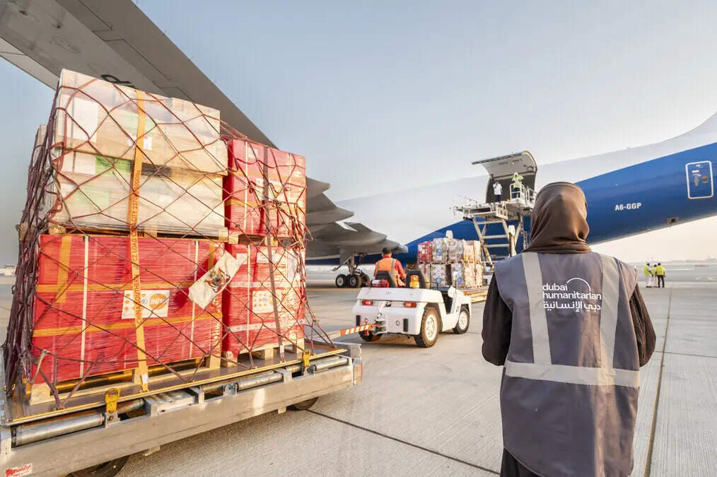 Dubai Humanitarian airlifts 96 tonnes of medical aid to Afghanistan: UAE-led efforts to support 250,000 beneficiaries