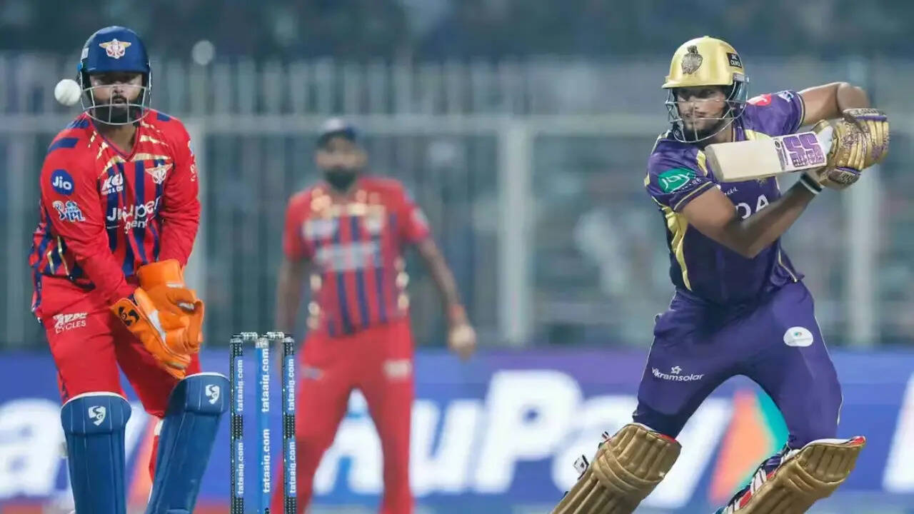 KKR vs LSG Live, IPL: Rahane, Raghuvanshi lead KKR counterattack after Allen falls cheaply