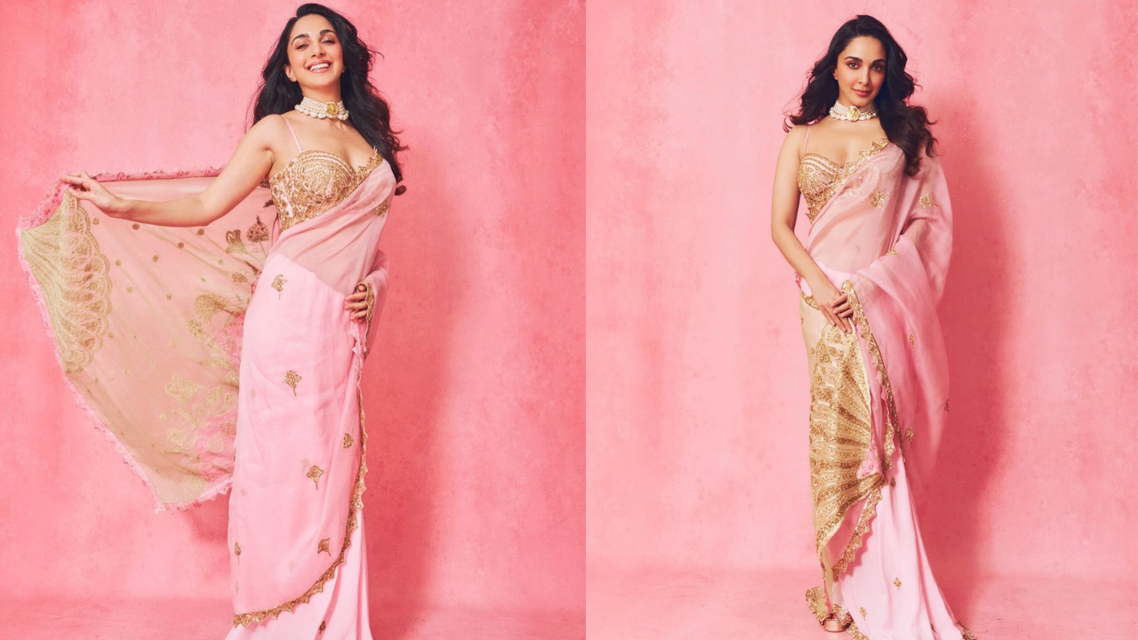 Kiara Advani's Viral Masaba Gupta Saree Moment