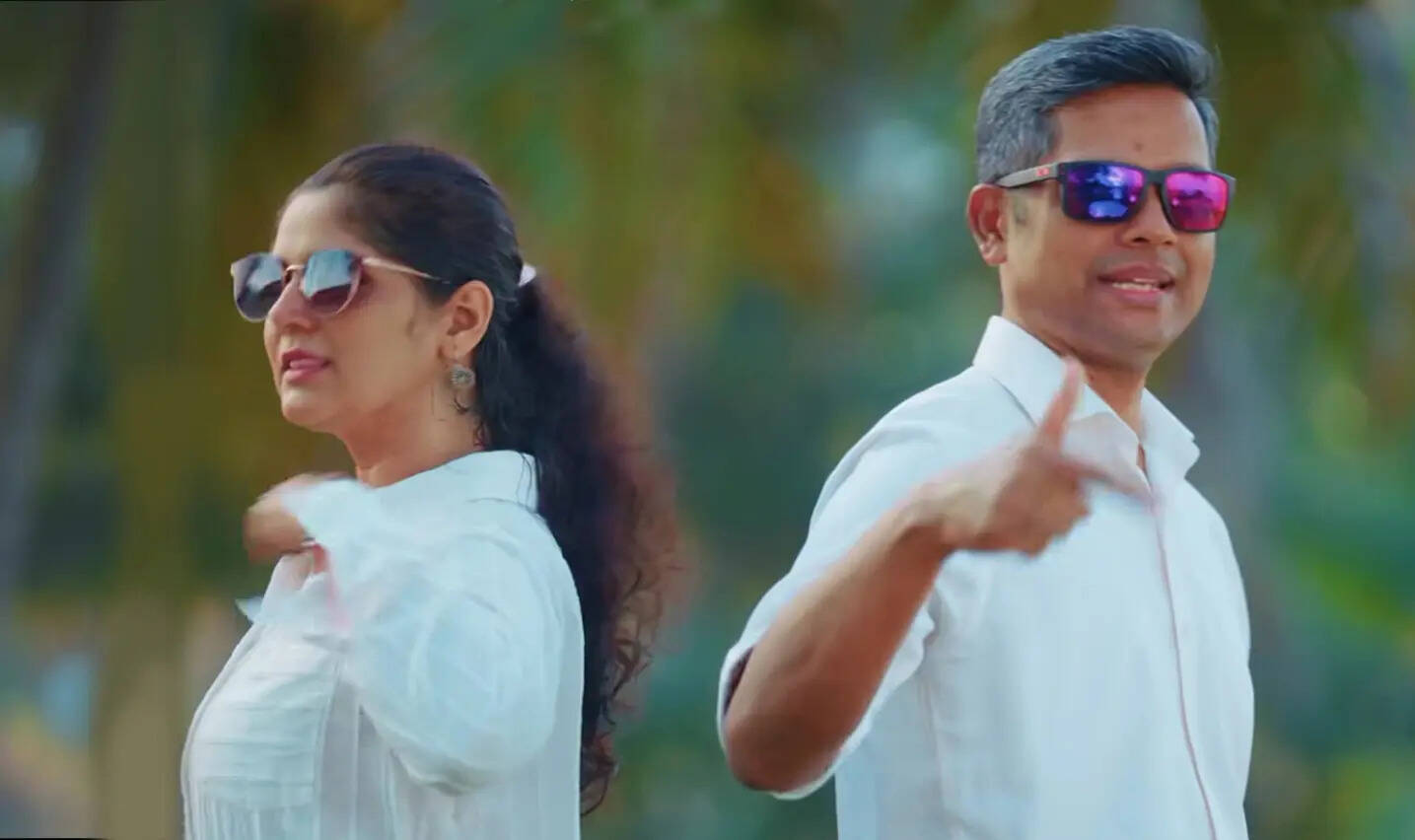 A still from the dance video