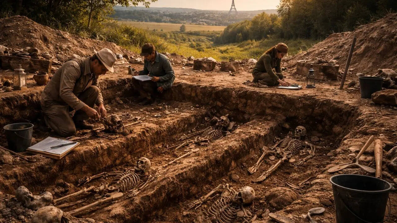 Ancient human populations disappeared 3,000 years ago in France: DNA study reveals Paris tomb mystery
