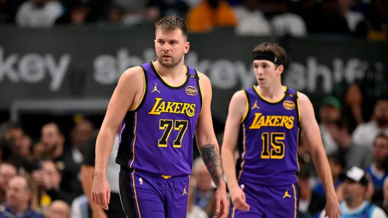 Luka Doncic and Austin Reaves