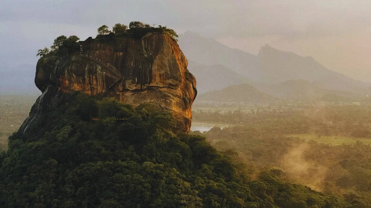 Sigiriya Rock in Sri Lanka