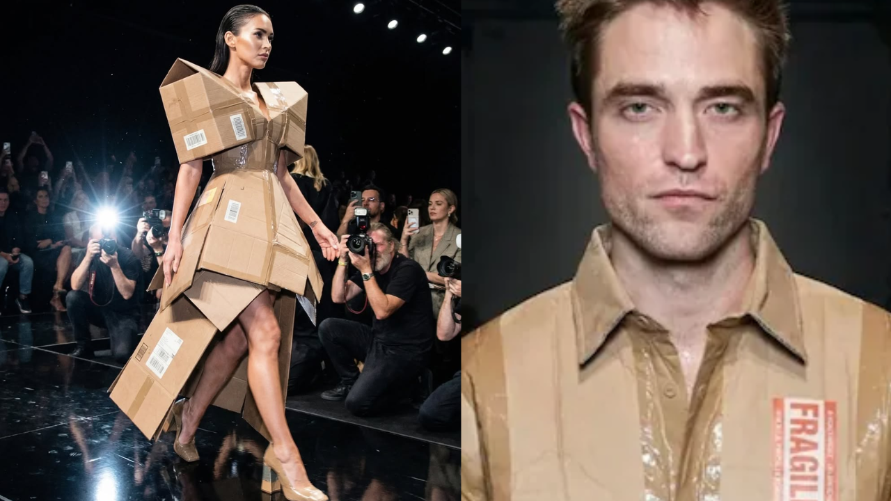 Balenciaga’s Cardboard Dress Divides Fashion Insiders