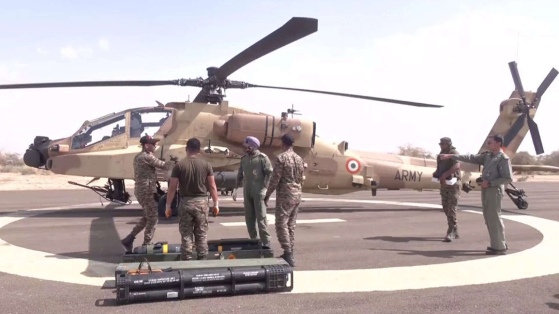 Watch: India unleashes Apache's fury; Army's deadliest chopper dominates Brahmastra