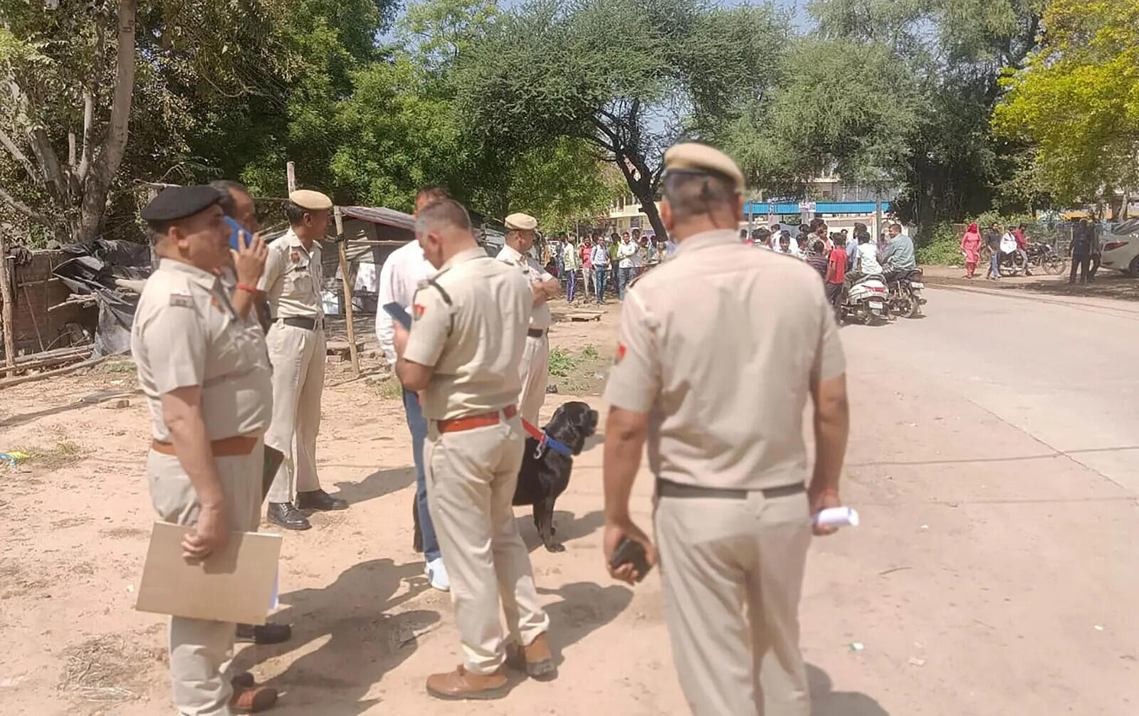 Sources said investigators found a liquor bottle at the spot