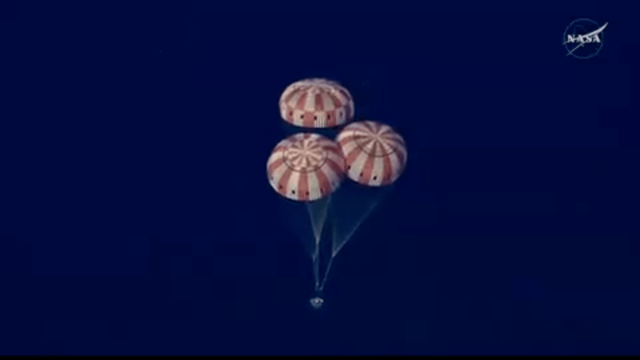 Watch: Dramatic splashdown as Artemis II astronauts return to Earth – what’s next