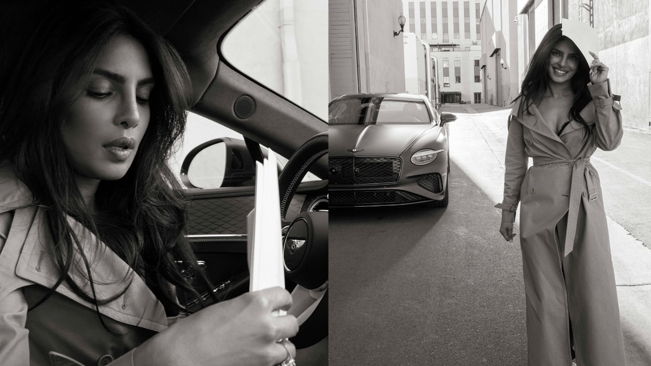 Priyanka Becomes the New Face of Bentley Motors
