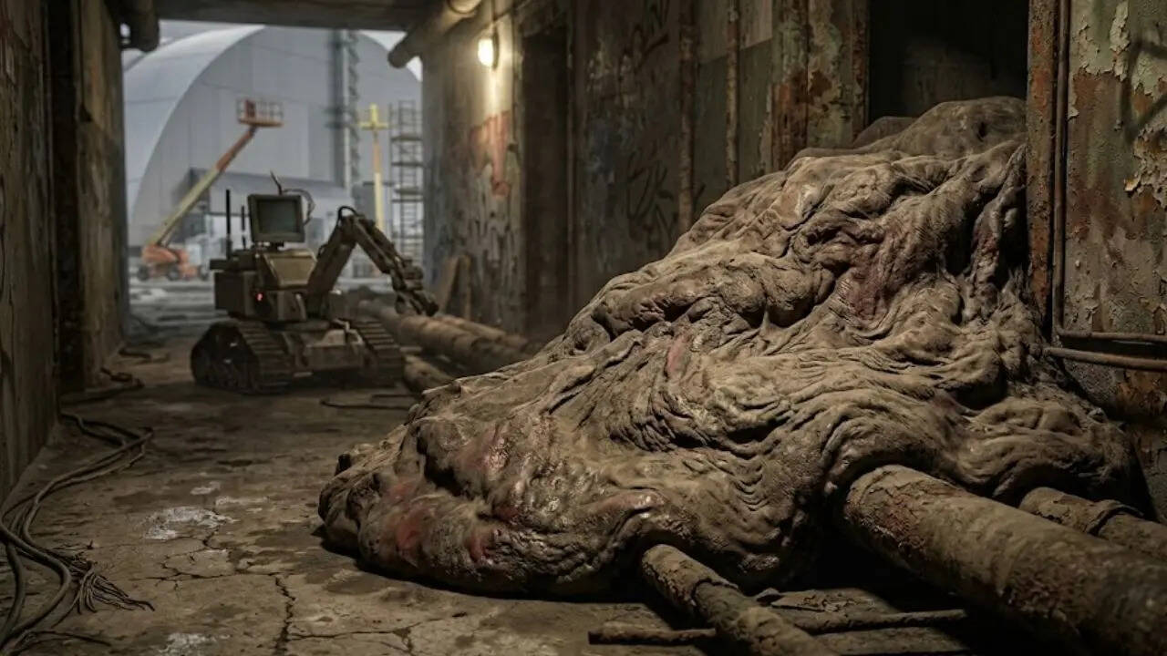 The Myth of the Elephant Foot and the Reality of Nuclear Decay