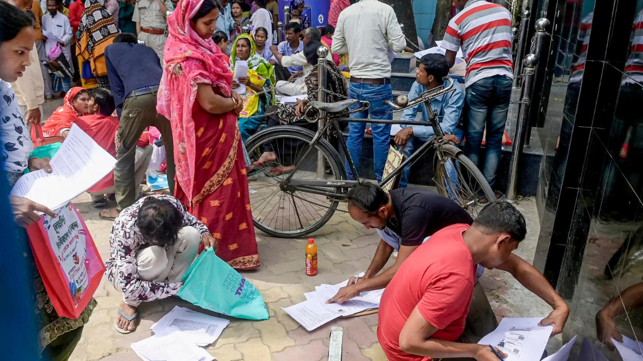 SIR: Dead woman on voters list but husband, son off in Bengal