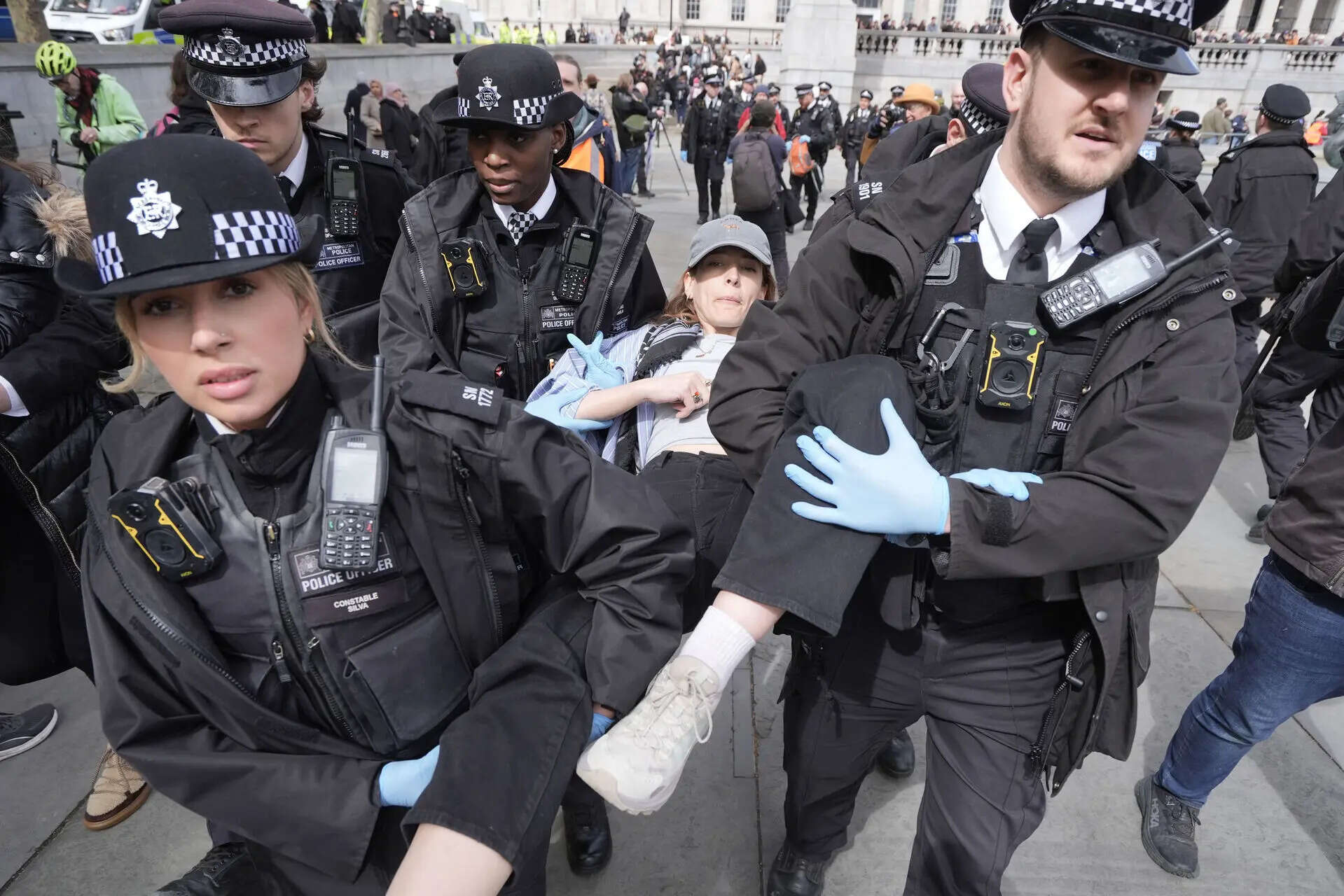 Pro-Palestine rally: Over 500 arrested in London for protesting
