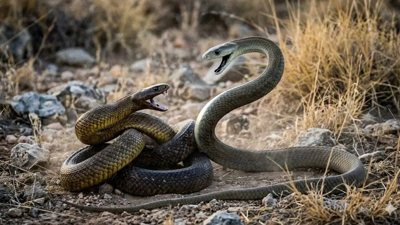 Black mamba vs Inland taipan: Who would likely win