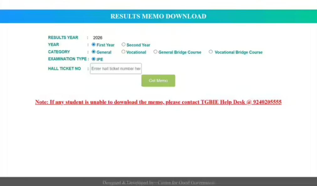 TS Inter results 2026 declared: Direct link to check TSBIE 1st, 2nd year marks memo here