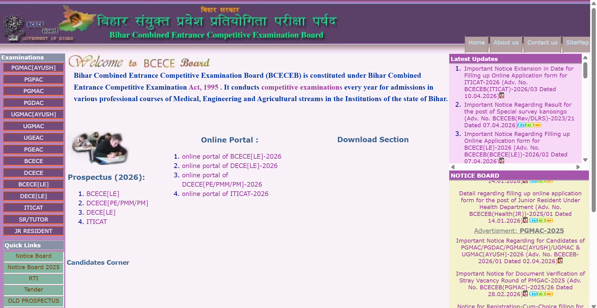 BCECEB Bihar ITI CAT 2026 registration deadline extended: Check new date and direct link to apply