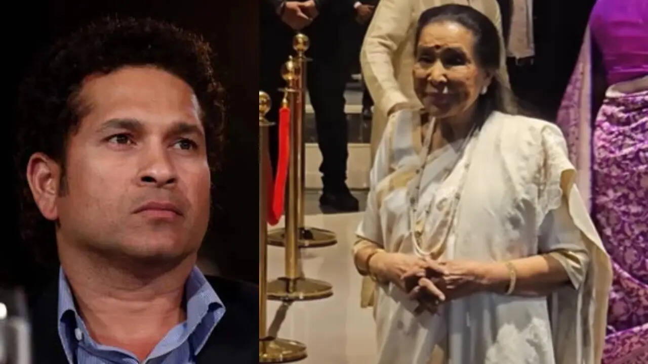 Asha Bhosle's last appearance was at Arjun's wedding, Sachin Tendulkar mourns her demise