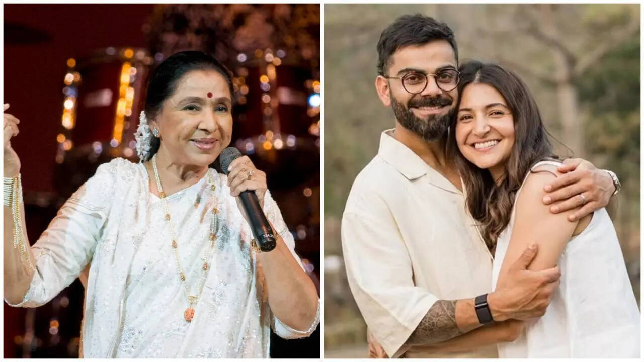 Virat Kohli, Anushka Sharma pay tribute to Asha Bhosle