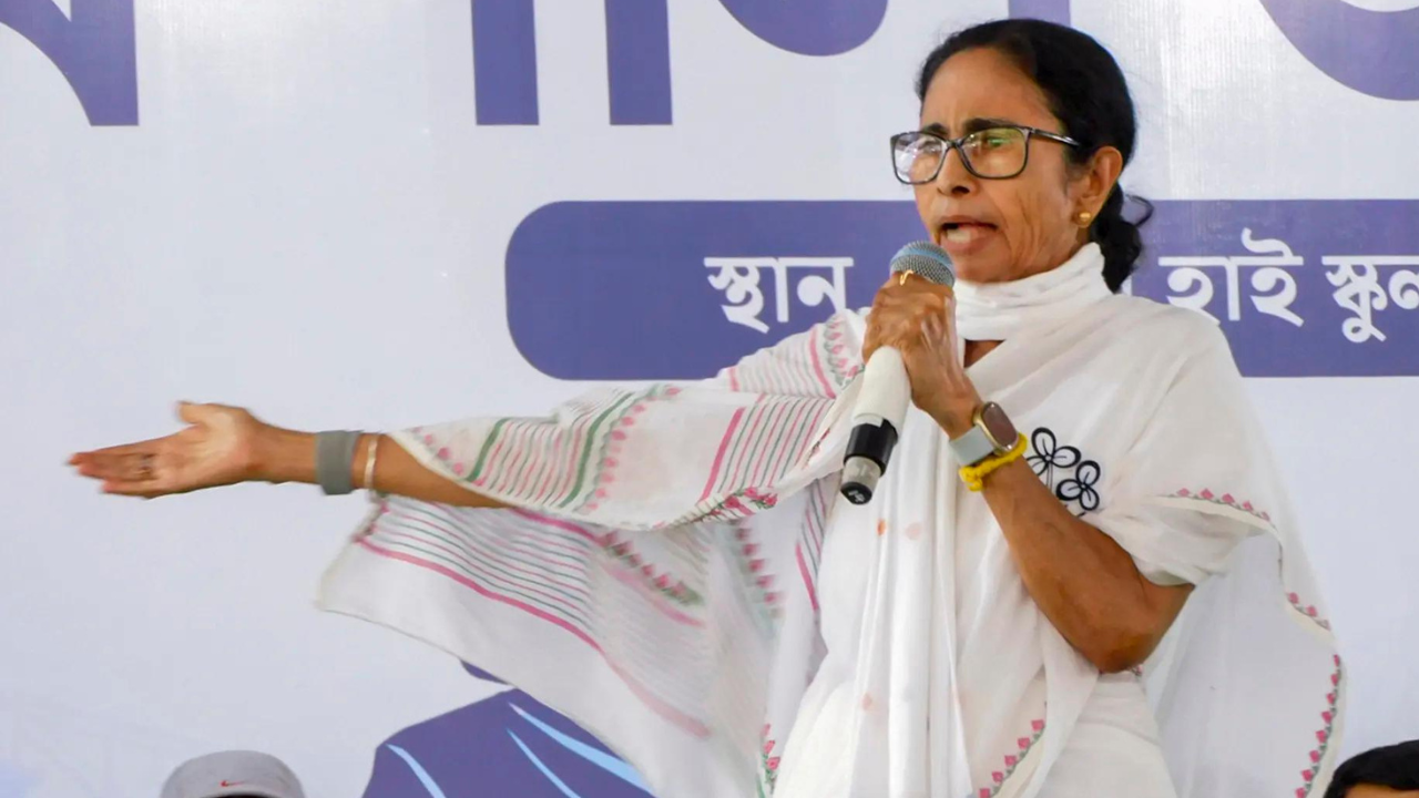 West Bengal polls: Mamata Banerjee alleges BJP ‘threatening’ TMC candidates to manage majority