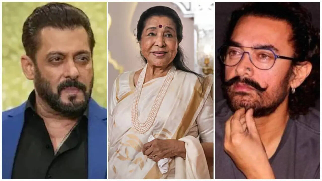 Asha Bhosle demise: Salman ‘heartbroken’, Aamir says ‘end of an era’
