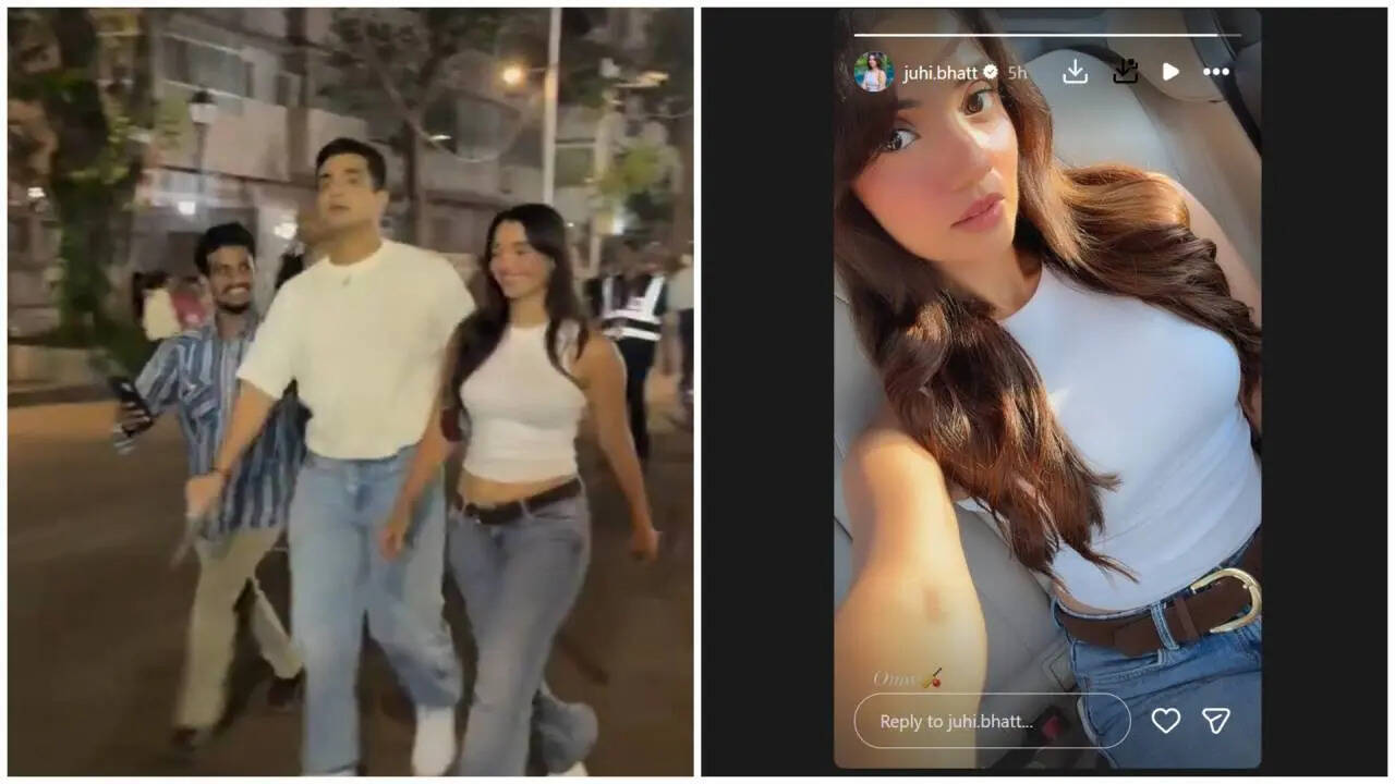 Ranveer confirms relationship with Juhi during MI vs RCB match