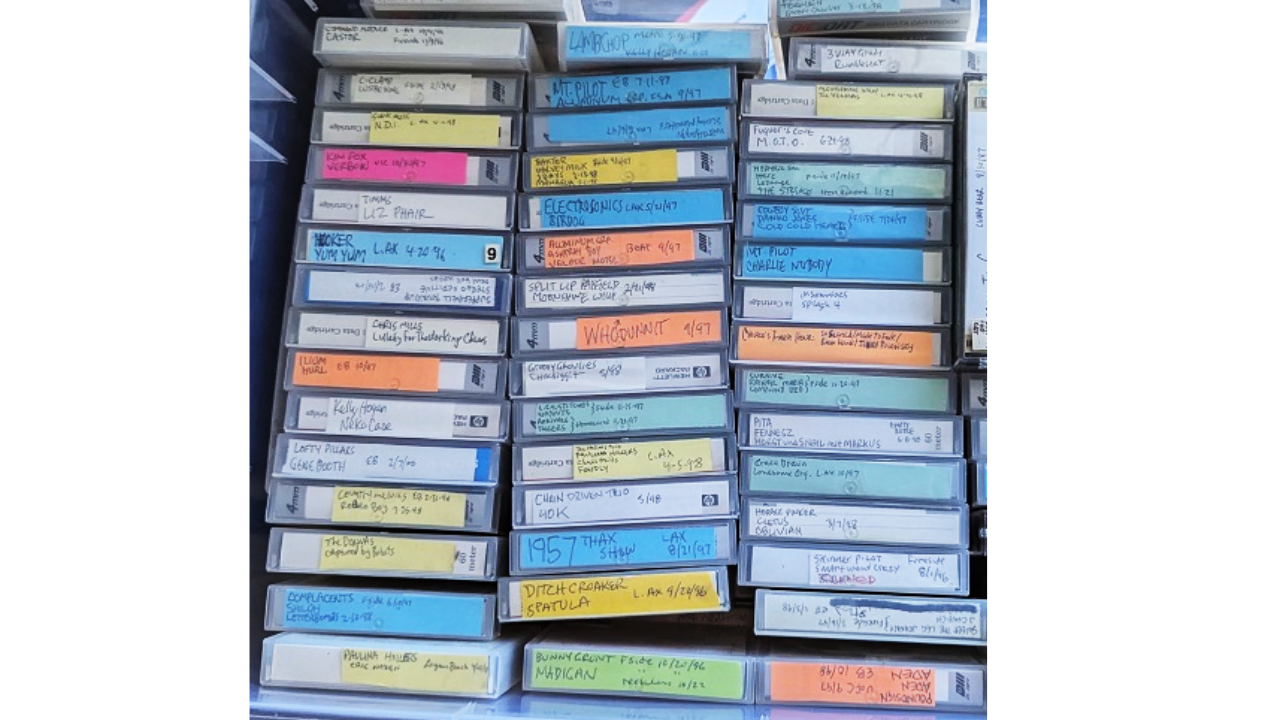 Famous 'tape guy' who secretly recorded 10,000 live concerts is now putting them online for free