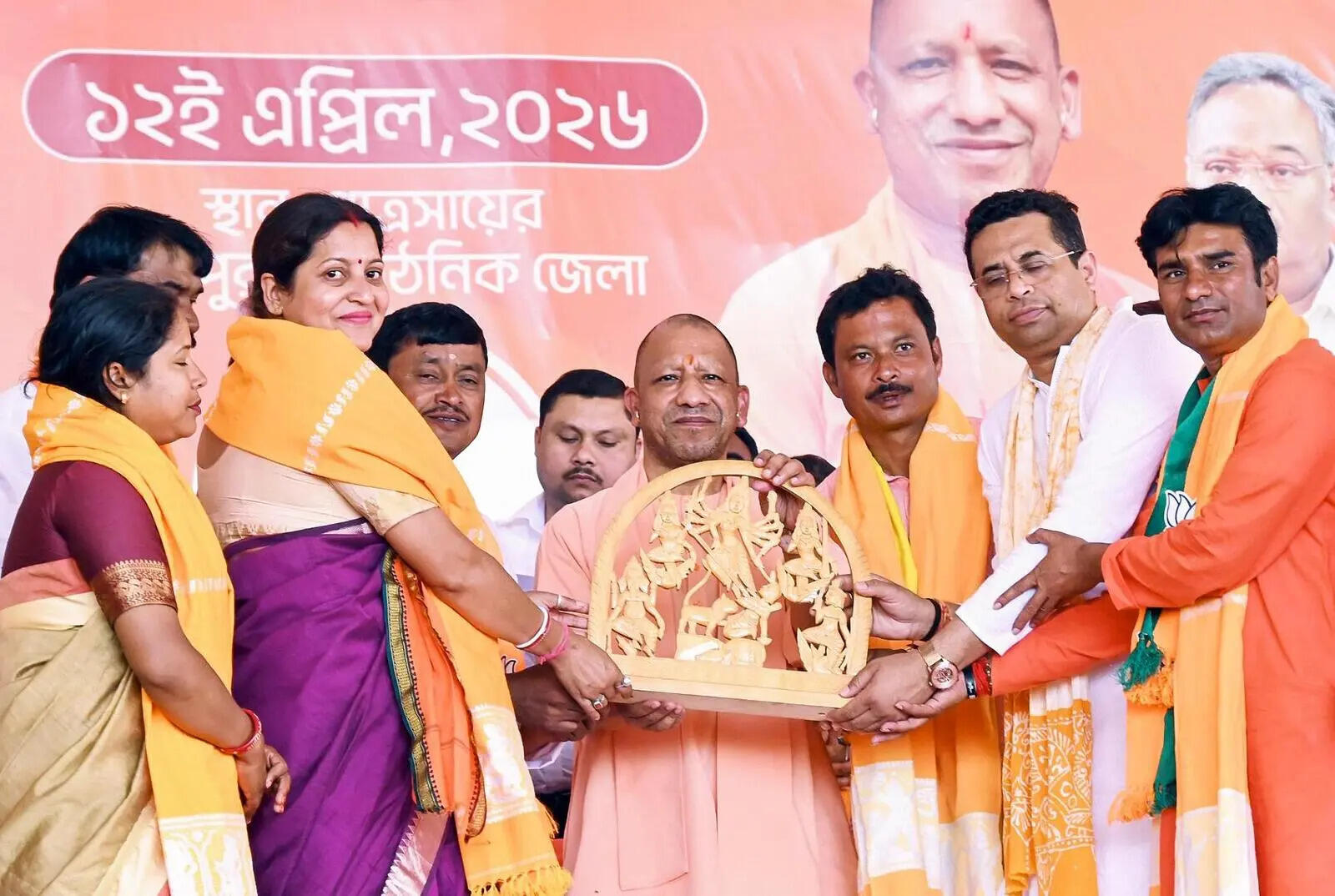 Lawlessness, appeasement hurting W Bengal devpt, people must bring change: Yogi