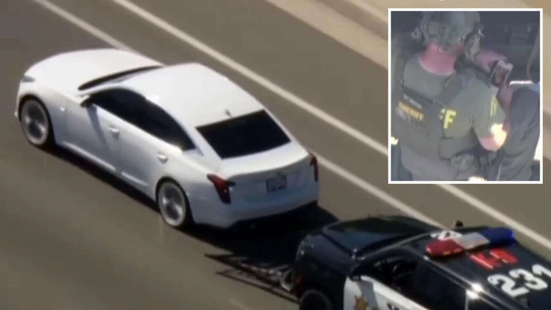 US cop caught swiping on dating app during high-speed chase with armed suspect