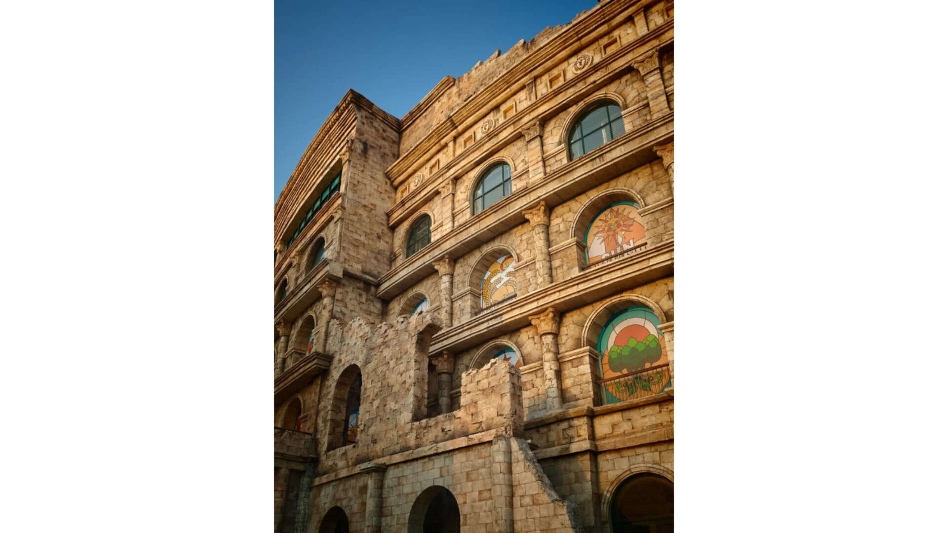 Historic stone facade