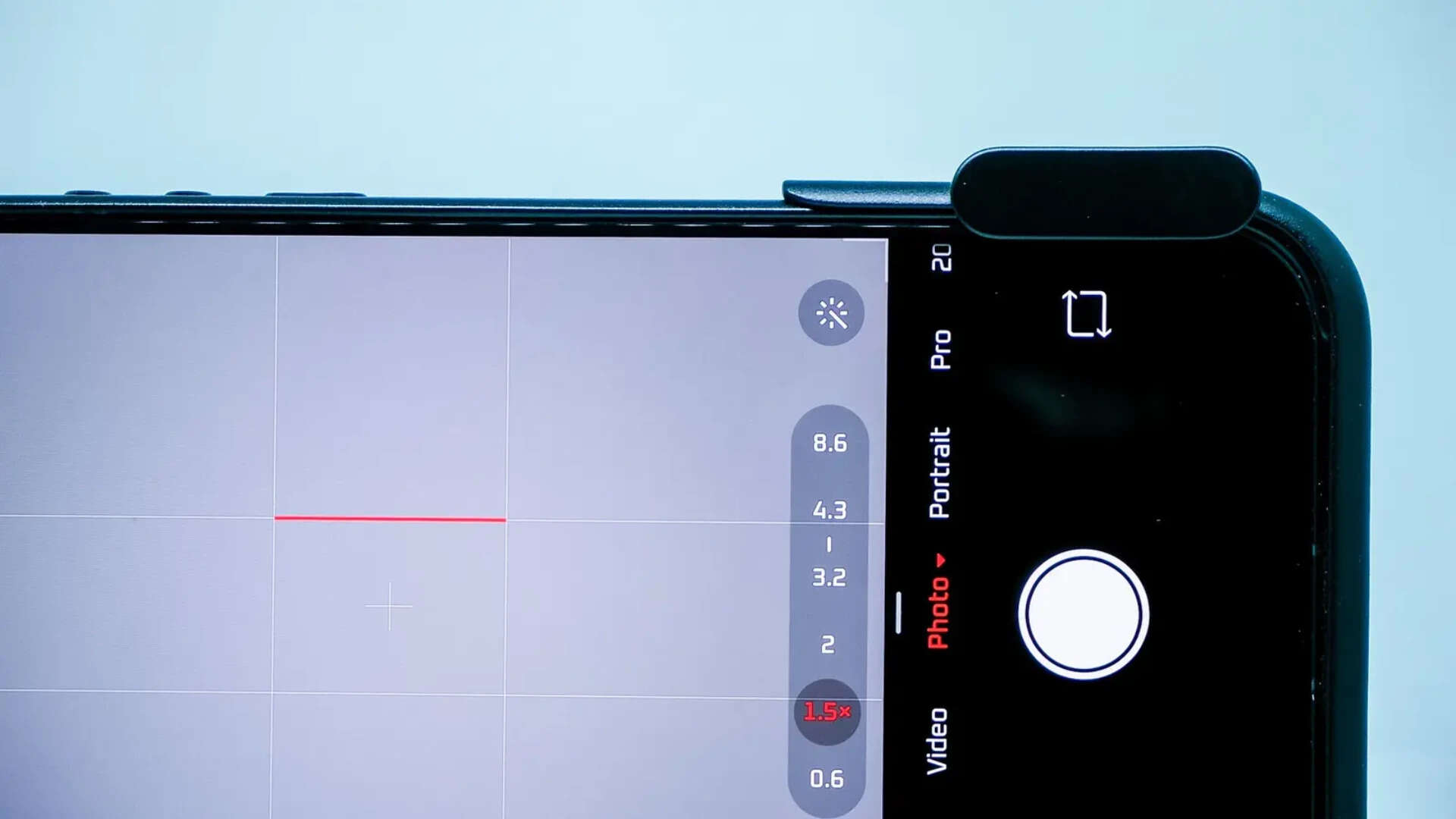 Everything you need within thumb reach.