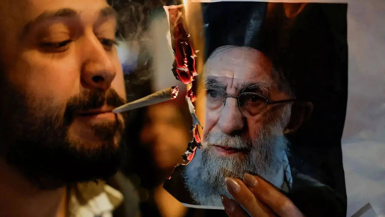 File image from January 2026 anti-government protests in Iran