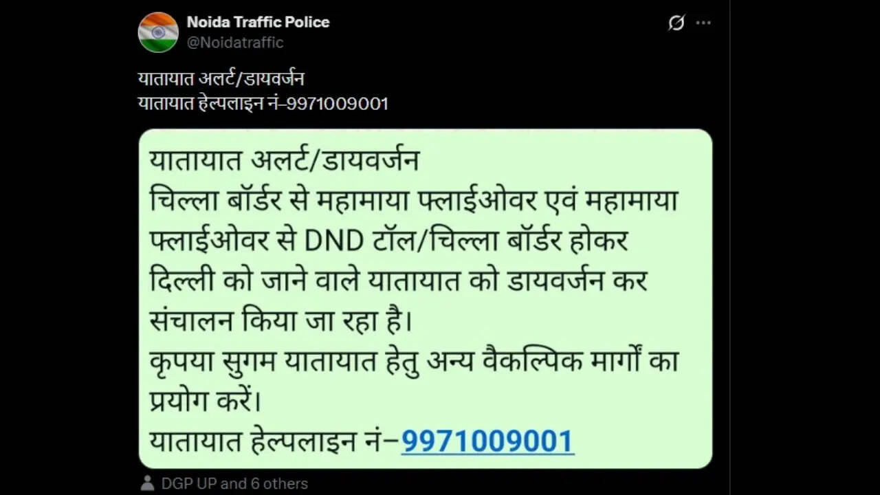Noida Traffic Police on Noida Traffic Police on
