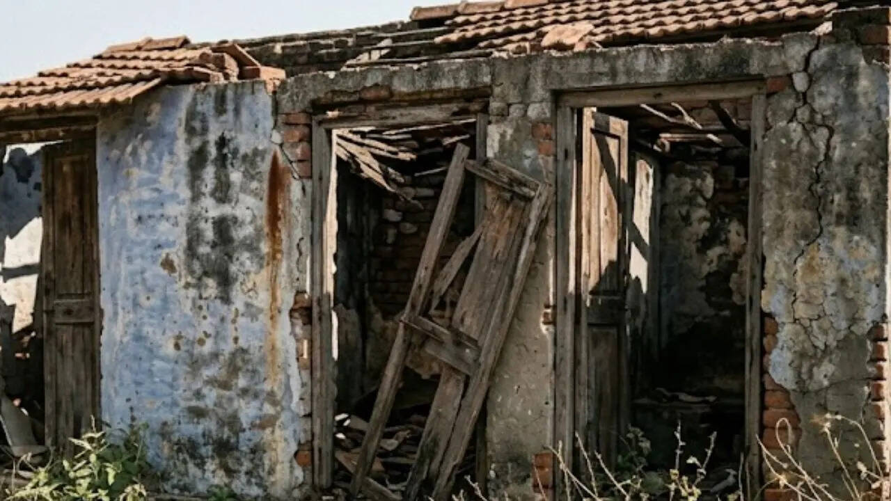 ​Unfinished school toilet construction site (AI image used for representational purpose only)