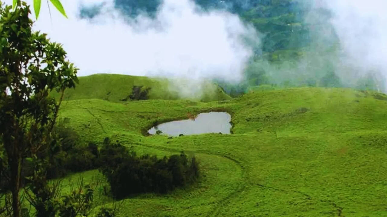 Chembra Lake in Wayanad, Kerala